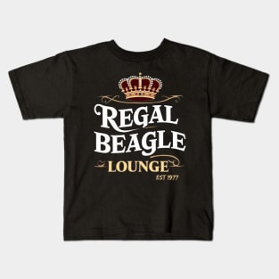 regal beagle lounge Kids T-Shirt